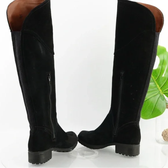 Lucky Brand Elegant Black Knee-High Women's Boots - Picture 1 of 4